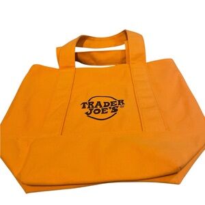 Trader Joe's mini Orange Tote Bag